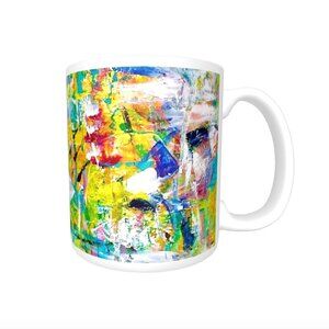 NWT Classic Ceramic Mug, 11 oz. featuring the artwork of Noora Elkoussy